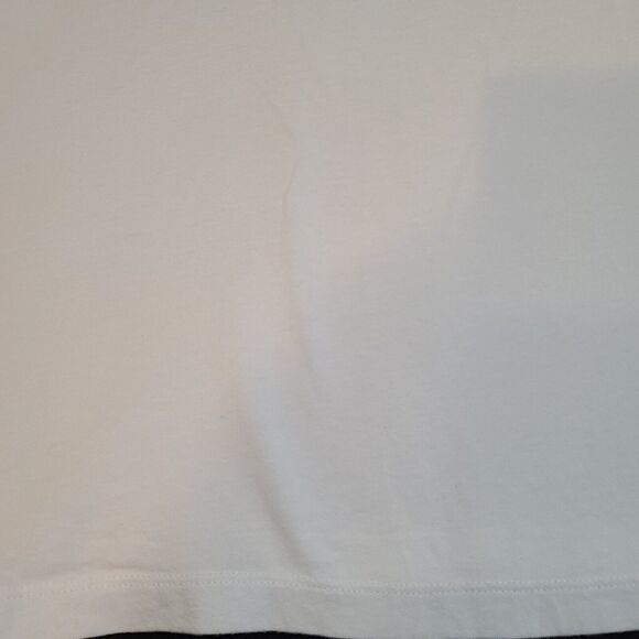 Kate Park Womens T-ShirtWhite Size PL 100% Cotton Short Sleeve Pullover - Picture 11 of 12